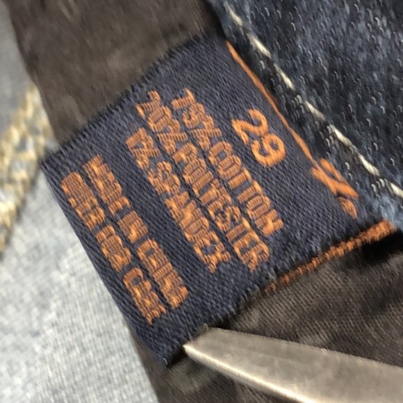 VINTAGE SEVEN7 SKINNY JEANS 29x29 EMBROIDERED POCKETS ❤️ - Picture 10 of 12